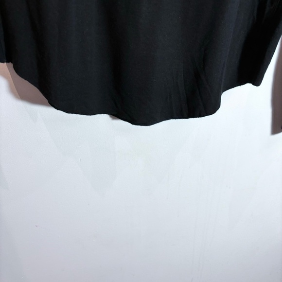 KIT AND ACE Sz L Edge Brushed Crew Neck Tulip Style Hem Long Sleeve T-Shirt NEW - Picture 5 of 12